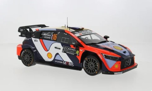 Hyundai i20 N Rally1 WRC No.16 Rally Monte Carlo 2025 Fourmaux/Coria - 1:18